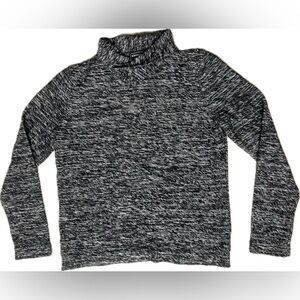 Express Men's Charcoal Turtleneck Sweater